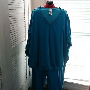 Sweat Suit sz 6x blue Roaman's